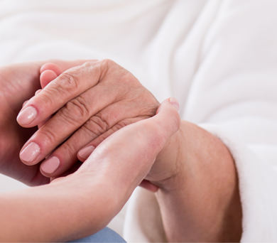 Image of holding hands